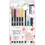 Set Lettering Tombow Watercoloring Set Floral