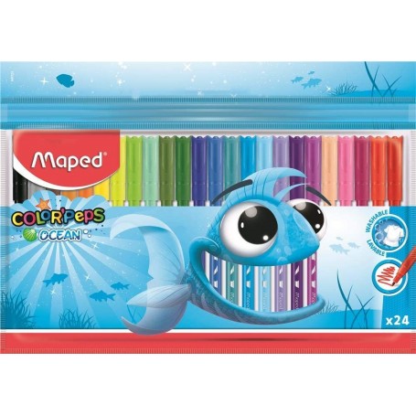 Rotuladores Color Peps Ocean Pack 24 Uds