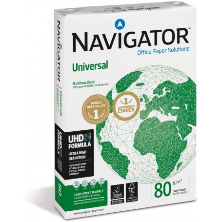Papel Navigator Universal A4 80gr 500 Hojas